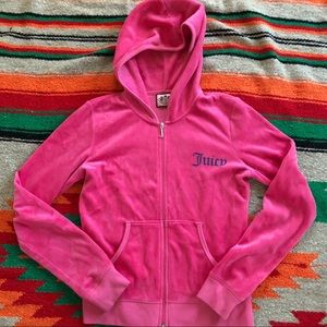 Juicy Couture Velour Track-Suite Zip Up Hoodie